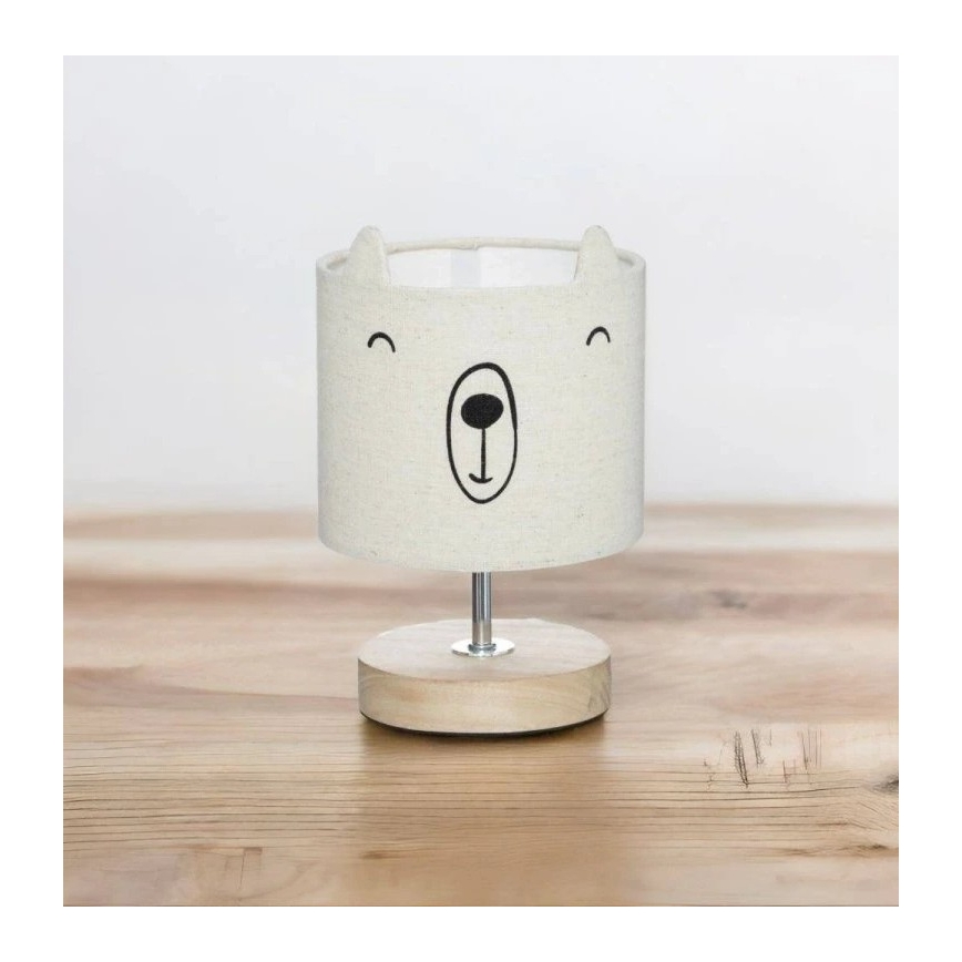 Atmosphera - Lámpara de mesa infantil TOXEY 1xE14/25W/230V osito