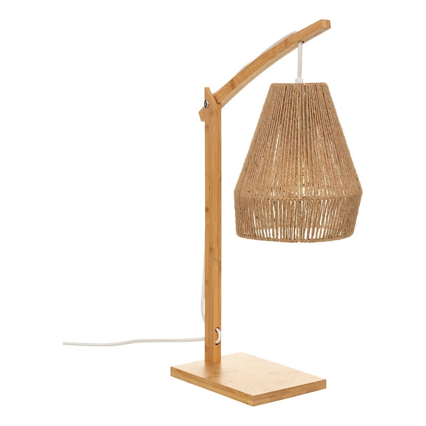Atmosphera - Lámpara de mesa KARLA 1xE27/40W/230V bambú