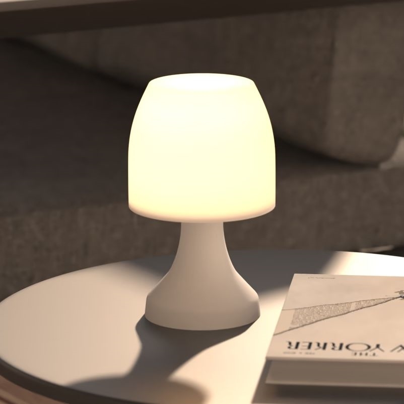 Atmosphera - Lámpara de mesa LED exterior DOKK LED/3xAAA 19,5 cm IP44
