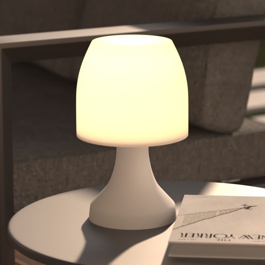 Atmosphera - Lámpara de mesa LED exterior DOKK LED/3xAAA 27,5 cm IP44
