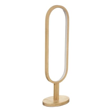 Atmosphera - Lámpara de mesa LED FINN LED/3W/230V bambú