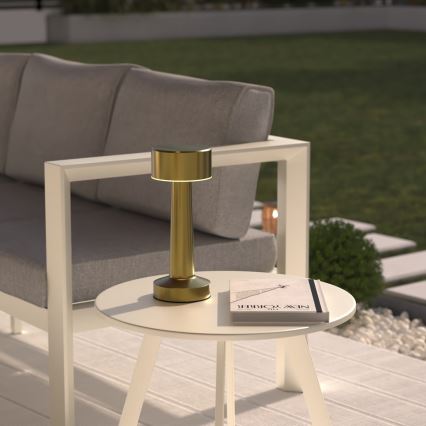Atmosphera - Lámpara de mesa táctil LED recargable para exterior HALTO LED/3,7V 1800 mAh IP44