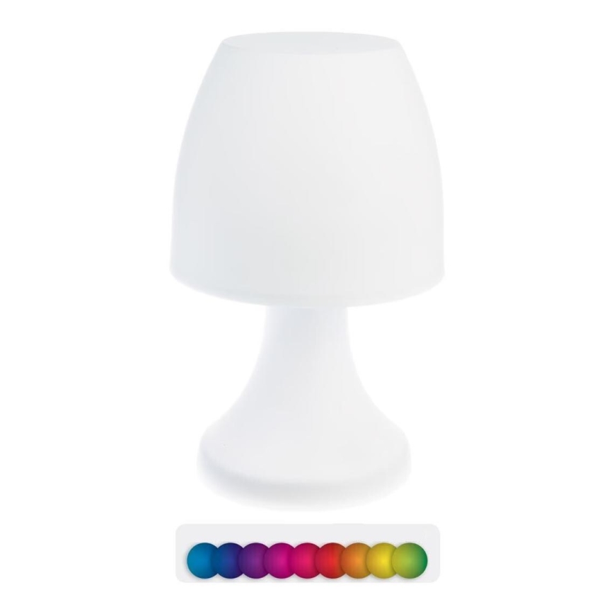 Atmosphera - Lámpara de mesa LED RGB para exteriores DOKK LED/3xAAA 19,5 cm IP44