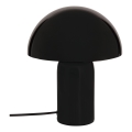 Atmosphera - Lámpara de mesa LITO 1xE27/25W/230V negra