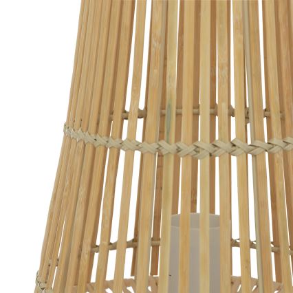 Atmosphera - Lámpara de mesa MAHE 1xE27/25W/230V bambú