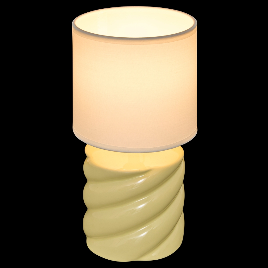 Atmosphera - Lámpara de mesa NOLY 1xE14/40W/230V amarilla