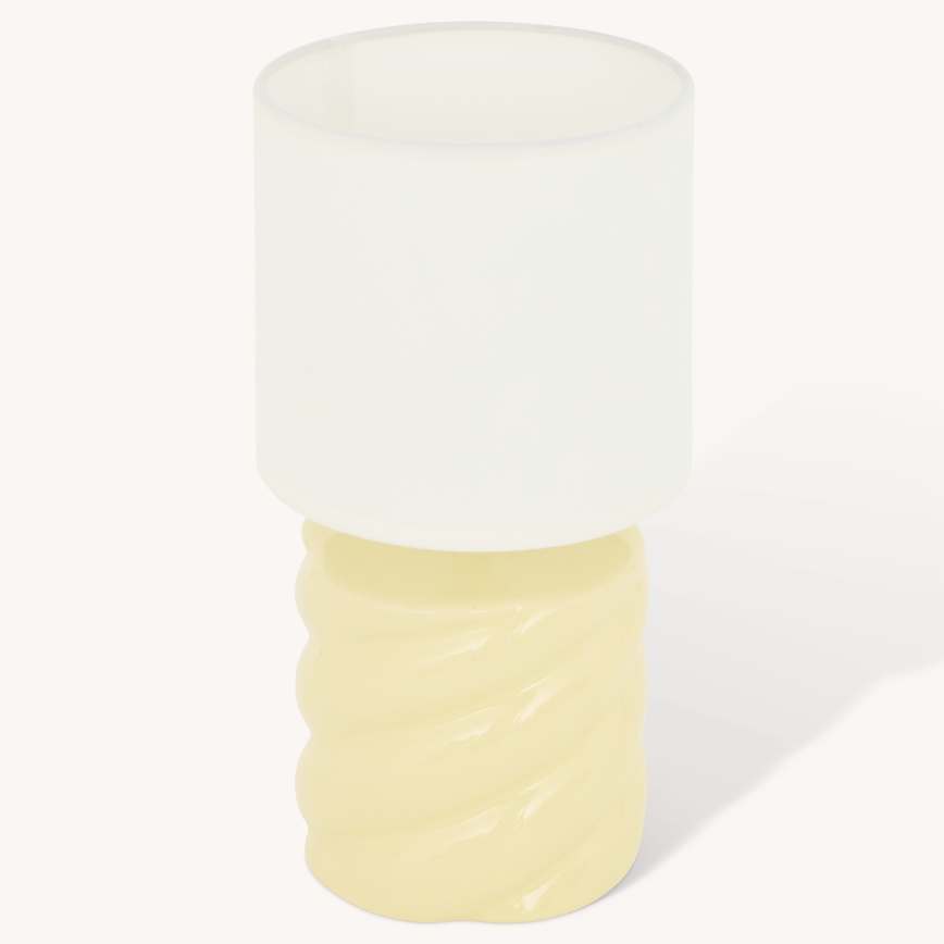 Atmosphera - Lámpara de mesa NOLY 1xE14/40W/230V amarilla