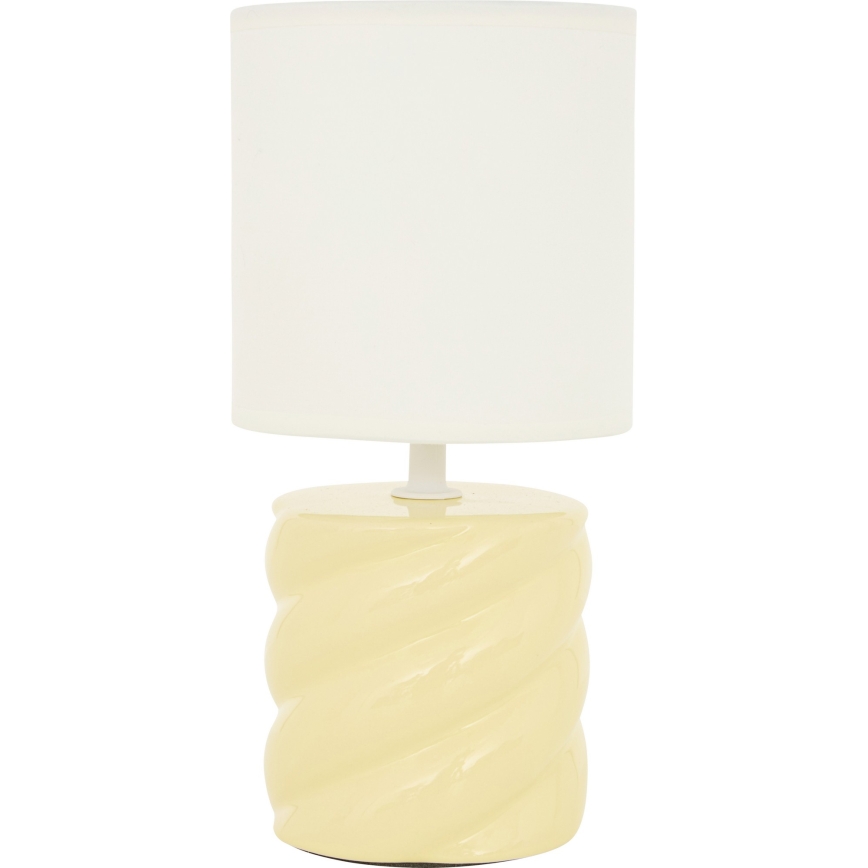 Atmosphera - Lámpara de mesa NOLY 1xE14/40W/230V amarilla