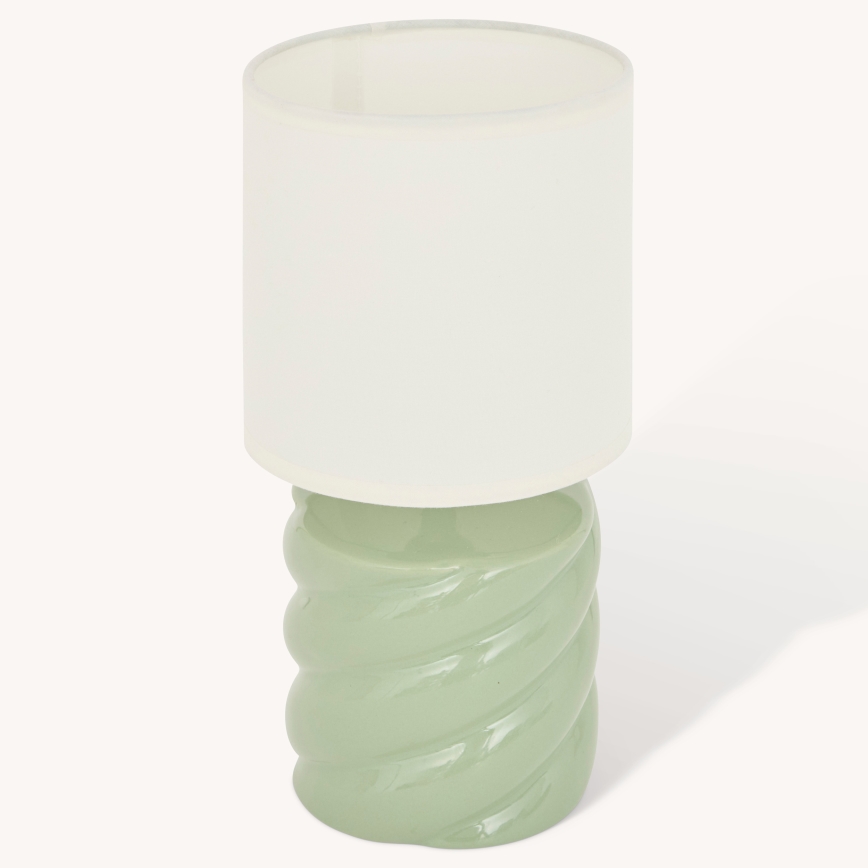 Atmosphera - Lámpara de mesa NOLY 1xE14/40W/230V verde