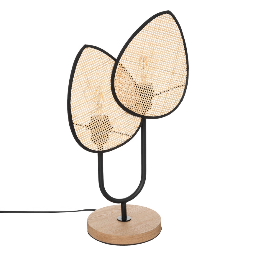 Atmosphera - Lámpara de mesa OLME 1xE27/40W/230V ratán