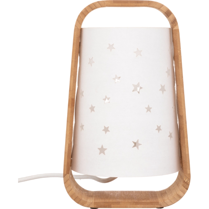 Atmosphera - Lámpara de mesa STARS 1xE14/40W/230V bambú