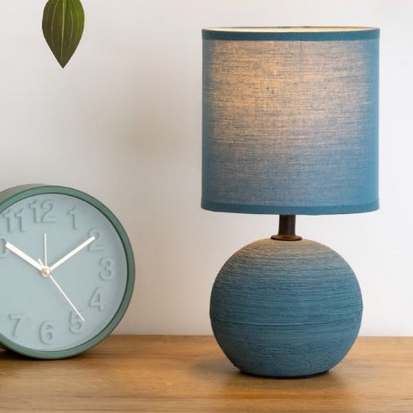 Atmosphera - Lámpara de mesa TIMÉO 1xE14/60W/230V azul