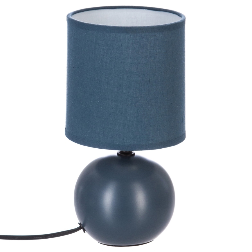 Atmosphera - Lámpara de mesa TIMÉO 1xE14/60W/230V azul oscuro