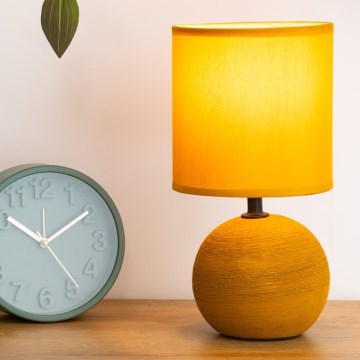 Atmosphera - Lámpara de mesa TIMÉO 1xE14/60W/230V naranja