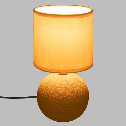 Atmosphera - Lámpara de mesa TIMÉO 1xE14/60W/230V naranja