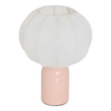 Atmosphera - Lámpara de mesa TOBIE 1xE27/60W/230V rosa