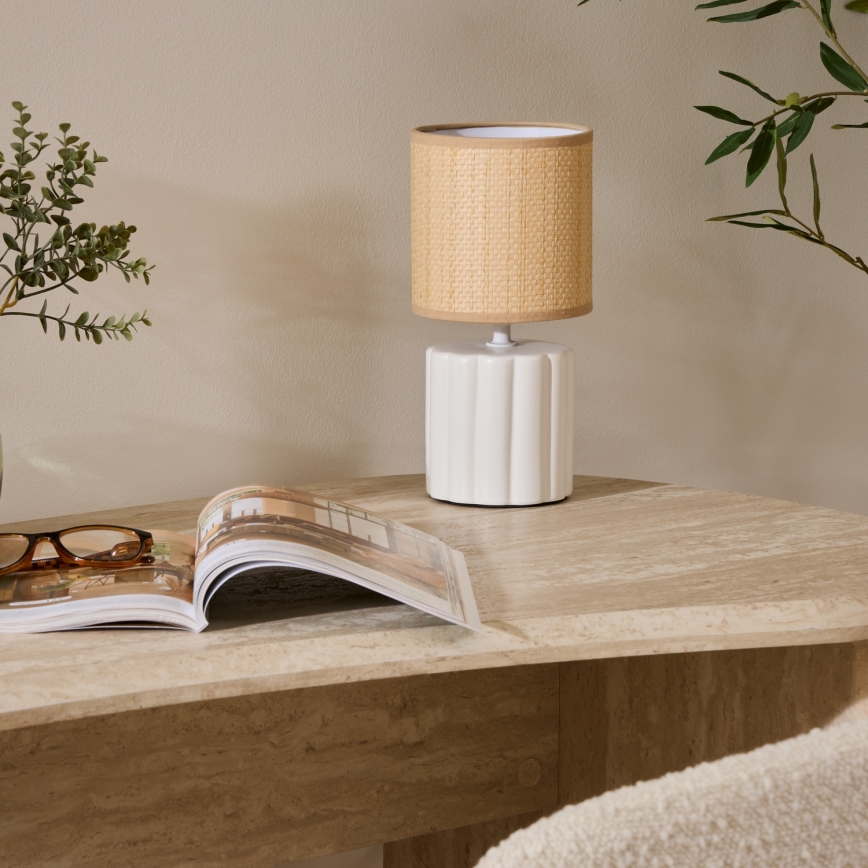 Atmosphera - Lámpara de mesa TYLIA 1xE27/40W/230V