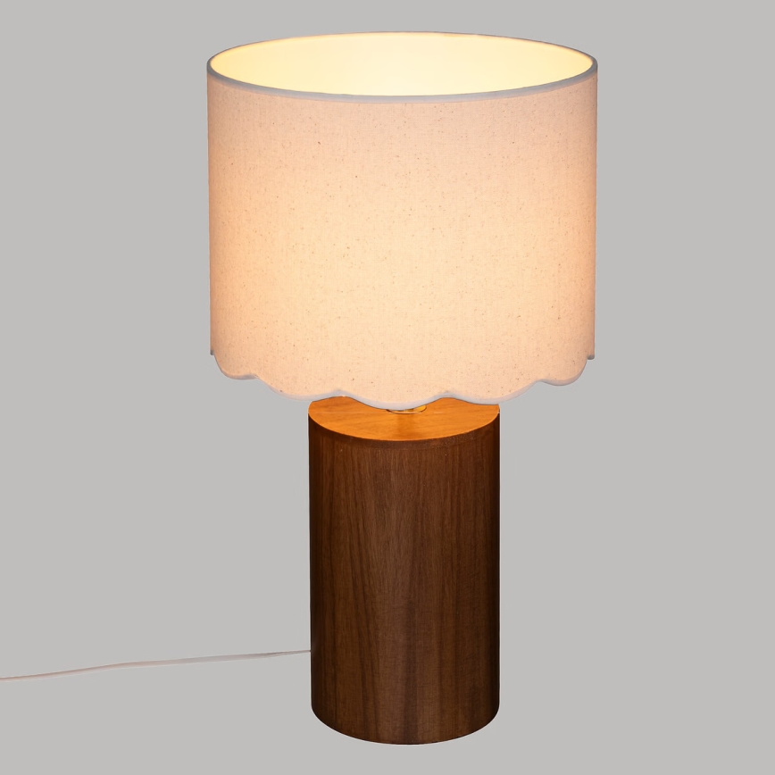 Atmosphera - Lámpara de mesa VANIA 1xE27/40W/230V pino