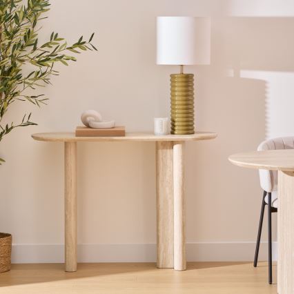 Atmosphera - Lámpara de mesa VINUS 1xE27/60W/230V kaki