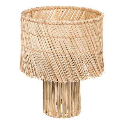 Atmosphera - Lámpara de mesa YONI 1xE27/40W/230V rákos