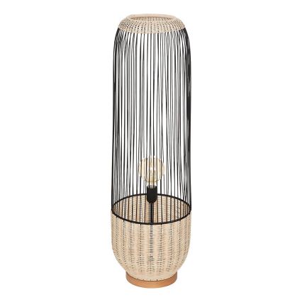 Atmosphera - Lámpara de pie ANEA 1xE27/40W/230V ratán/haya