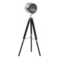 Atmosphera - Lámpara de pie EBOR 1xE27/25W/230V pino/cromo brillante