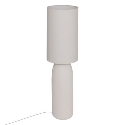 Atmosphera - Lámpara de pie KEYAH 1xE27/40W/230V 111 cm blanca