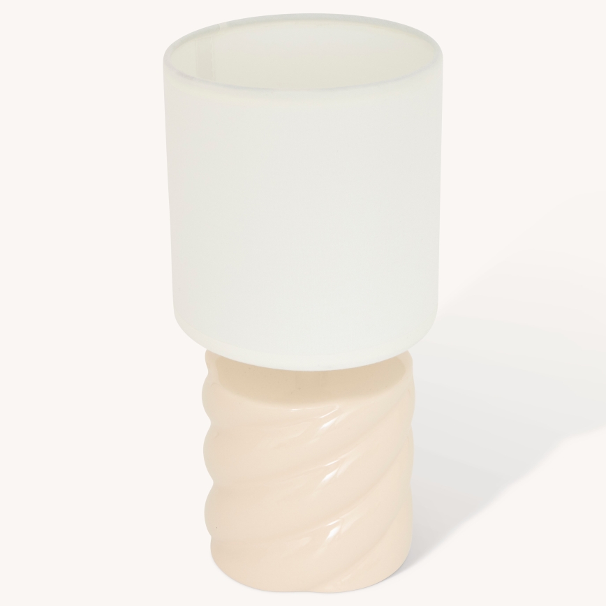 Atmosphera - Lámpara de sobremesa NOLY 1xE14/40W/230V beige