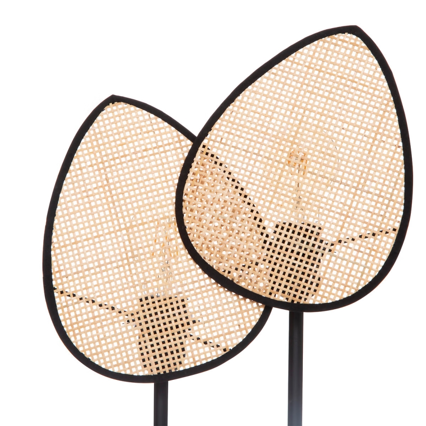 Atmosphera - Lámpara de sobremesa OLME 2xE27/40W/230V ratán