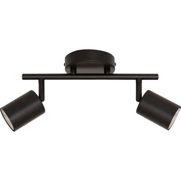 Atmosphera - Lámpara de superficie VICO 2xGU10/25W/230V negra