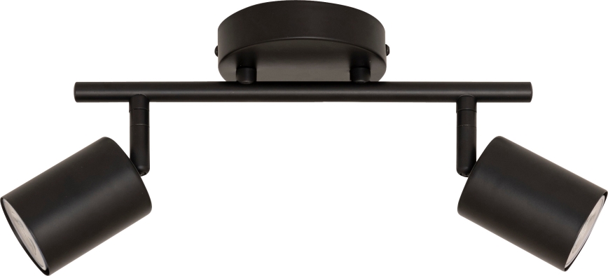 Atmosphera - Lámpara de superficie VICO 2xGU10/25W/230V negra