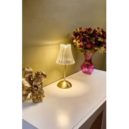 Atmosphera - Lámpara de mesa LED táctil y regulable recargable ANETH LED/3,7V 1800 mAh