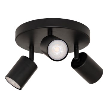 Atmosphera - Luminaria de focos VICO 3xGU10/25W/230V negro