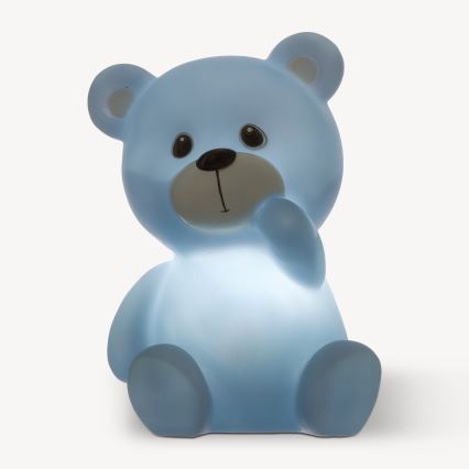 Atmosphera - Luz nocturna infantil LED TEDDY LED/3xLR44 azul