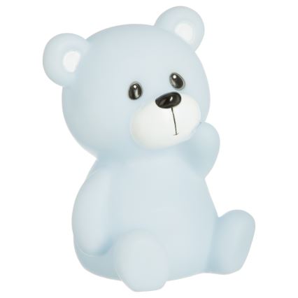Atmosphera - Luz nocturna infantil LED TEDDY LED/3xLR44 azul