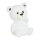 Atmosphera - Luz nocturna infantil LED TEDDY LED/3xLR44 blanca