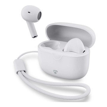 Auriculares inalámbricos 250 mAh + 2x 30 mAh blanco