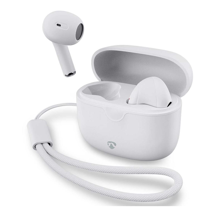 Auriculares inalámbricos 250 mAh + 2x 30 mAh blanco