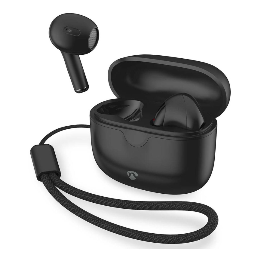 Auriculares inalámbricos 250 mAh + 2x 30 mAh negro