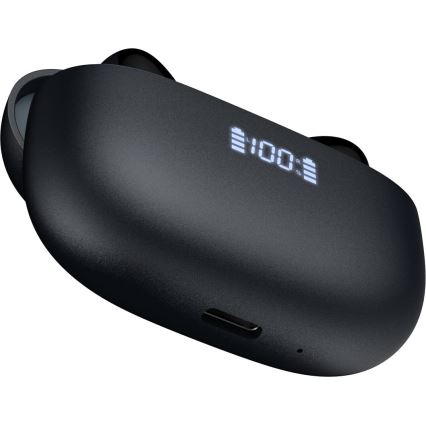 Auriculares inalámbricos con ANC+ENC 300mAh negro