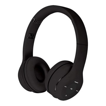 Auriculares inalámbricos con micrófono 400 mAh negro