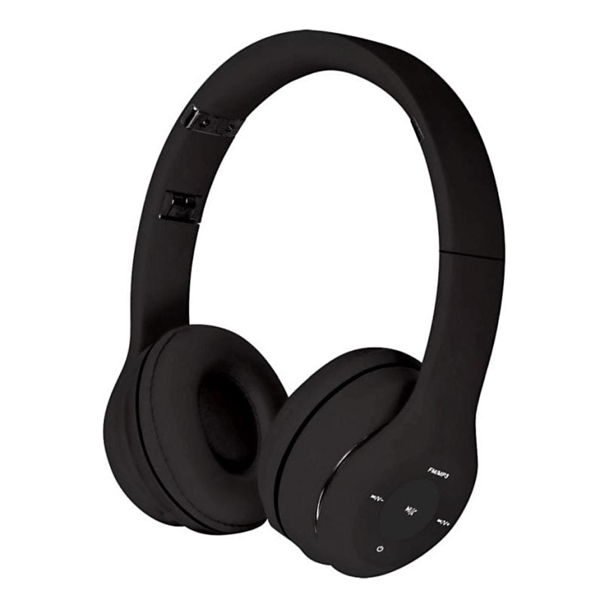 Auriculares inalámbricos con micrófono 400 mAh negro
