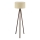 AYD 1xE27/40W/230V lámpara de pie beige/marrón
