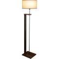 AYD 1xE27/40W/230V lámpara de pie beige/marrón