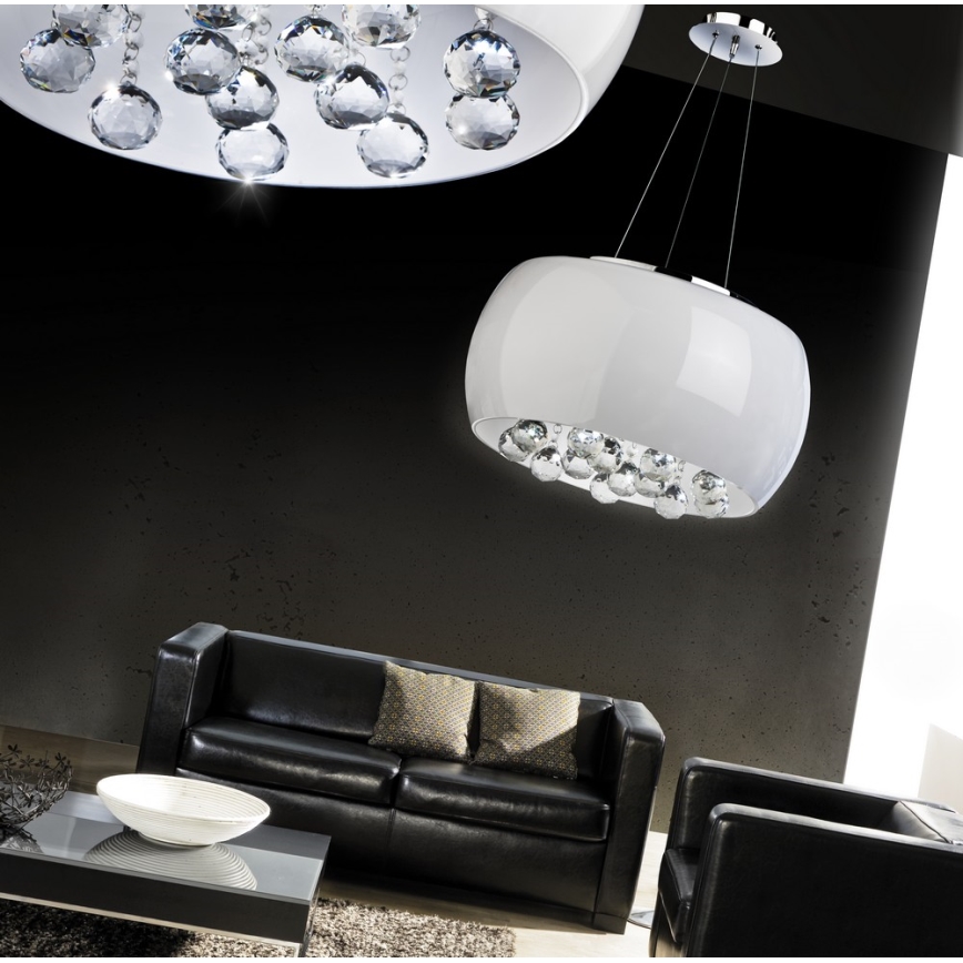 Azzardo AZ0701 - Lámpara suspendida con alambre QUINCE 5xG9/40W/230V