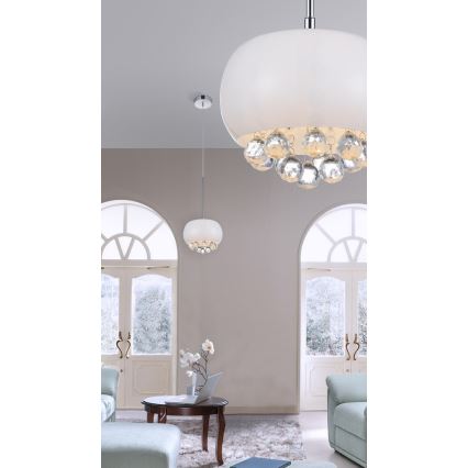 Azzardo AZ0701 - Lámpara suspendida con alambre QUINCE 5xG9/40W/230V