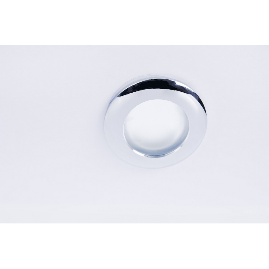 Azzardo AZ0810 - Lámpara empotrable de baño EMILIO 1xGU10/50W/230V IP54