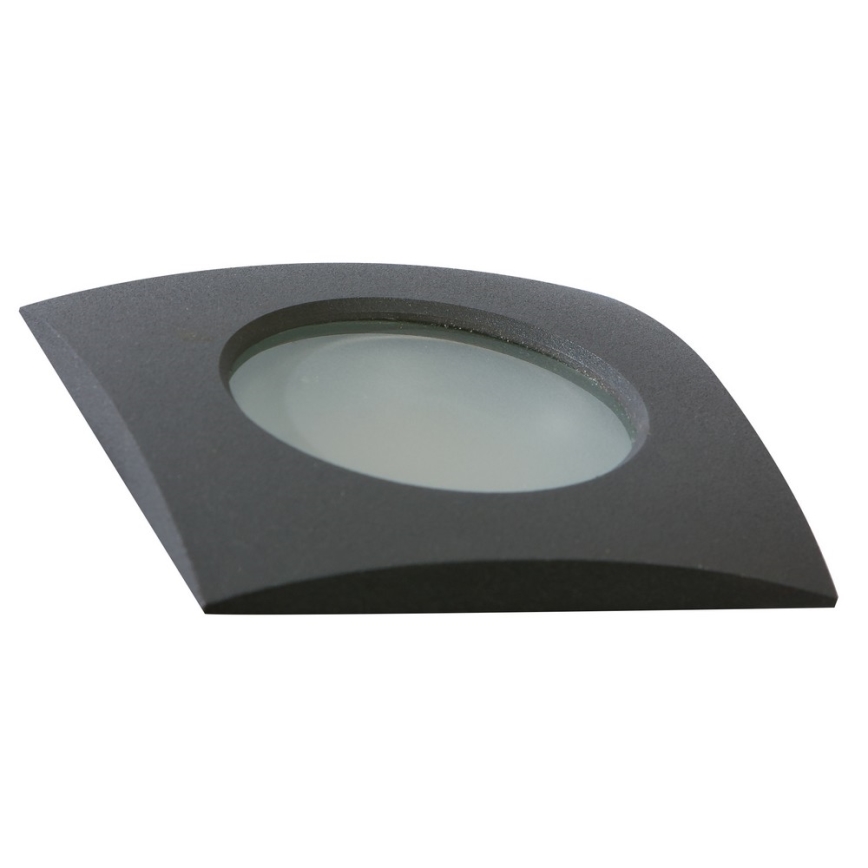 Azzardo AZ0812 - Lámpara empotrable exterior EZIO 1xGU10/50W/230V IP54