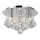Azzardo AZ1285 - Plafón de cristal BOLLA 3xG9/40W/230V
