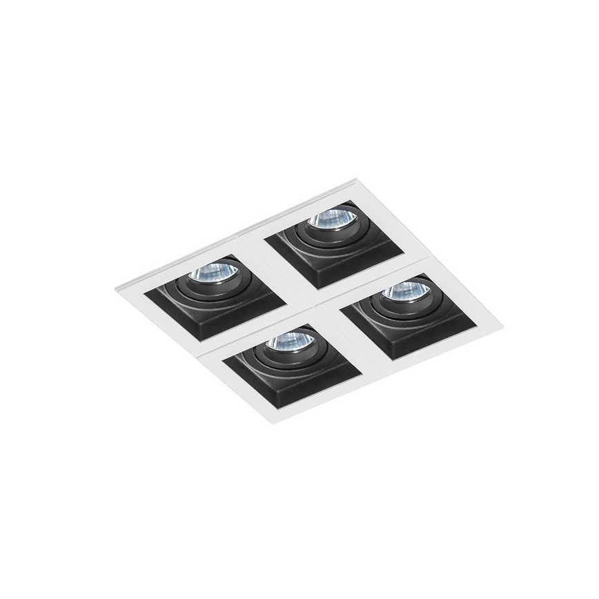 Azzardo AZ1362 - Lámpara empotrada MINORKA 1xGU10/50W/230V